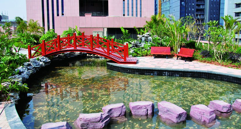 深圳·迈瑞总部大厦花园